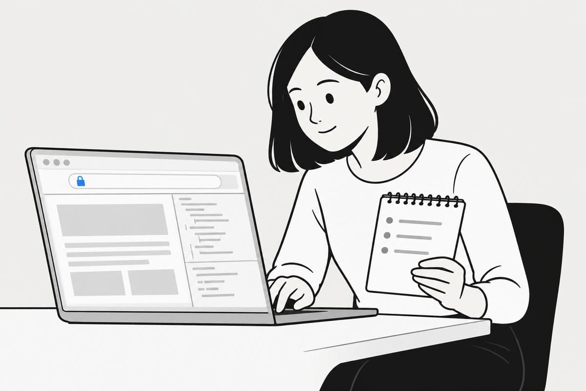 블로그 글에 사진을 넣기 전에 사진의 라이선스 표시를 확인하는 사람